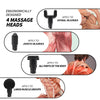 Mini Massage Gun Electric Body Massager Deep Tissue Neck Muscle SP